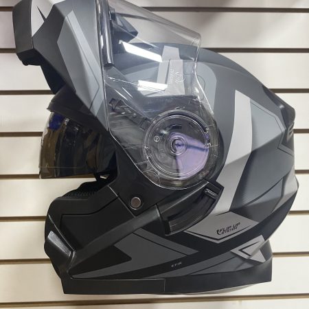 Casco GHB BLD-160 ABATIBLE BLACK GREY MATE